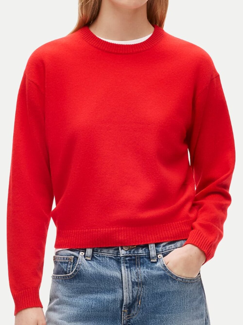 J Crew Red Sweater